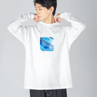 SSSのガラスのさざ波 Big Long Sleeve T-Shirt