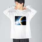 dolphineの宇宙へGo!新人類誕生！ ビッグシルエットロングスリーブTシャツ