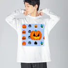 ごま塩のカボチャん Big Long Sleeve T-Shirt