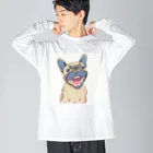 buruburuのハッピー ルーくん Big Long Sleeve T-Shirt