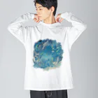 ameba colorsのスリーピーフォレスト Big Long Sleeve T-Shirt