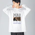 show.のNEWS PAPER Big Long Sleeve T-Shirt