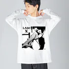 islandmoon13のLADY X Big Long Sleeve T-Shirt