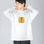 ryuya__52のフレンドリーガール Big Long Sleeve T-Shirt