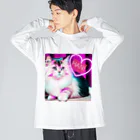 HANIのネコHANI Big Long Sleeve T-Shirt