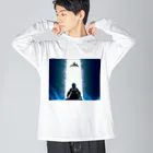 さすが忍者キタナイのさすが深海怖いシリーズ Big Long Sleeve T-Shirt