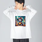 猫耳工房の猫耳工房 Big Long Sleeve T-Shirt