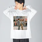 GbのI want you ビッグシルエットロングスリーブTシャツ