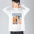 kappaの測量 Big Long Sleeve T-Shirt