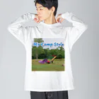 wataru-ingのMy Camp Style ビッグシルエットロングスリーブTシャツ