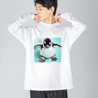 blackcofee12のペンギン赤ちゃん2 Big Long Sleeve T-Shirt