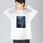 kaoartのはるのぶの描いたおんなのこ Big Long Sleeve T-Shirt