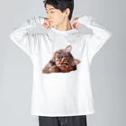 bitpiyoのねこちゃん Big Long Sleeve T-Shirt