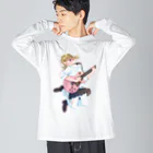 プラノワの魔法のみなつきお誕生日グッズ Big Long Sleeve T-Shirt