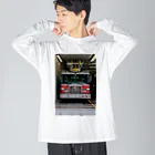 ビッグスマイルライフの消防車 ビッグシルエットロングスリーブTシャツ