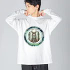 もこもこくまのFelinos  (フェリノス ) Big Long Sleeve T-Shirt