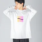 名もなきただの学生?の信じることの Big Long Sleeve T-Shirt