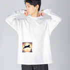 toto012の猫のシルエットグッズ Big Long Sleeve T-Shirt