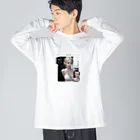 sounya sounyaの美女 図鑑（期待） Big Long Sleeve T-Shirt