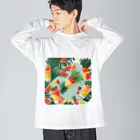 8takayaの南国のフルーツ Big Long Sleeve T-Shirt