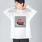 まひる3のあかい車グッツ Big Long Sleeve T-Shirt