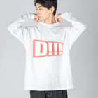 Basketball-boosterのＤ！！！ ビッグシルエットロングスリーブTシャツ