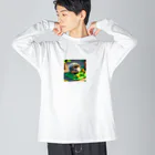 himatoroのマイクラ的なハリネズミ Big Long Sleeve T-Shirt