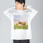 すみれのファンタジー Big Long Sleeve T-Shirt