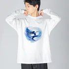 YASU1の踊る水の妖精 Big Long Sleeve T-Shirt