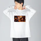 naetyanのハッピーハロウィン② Big Long Sleeve T-Shirt