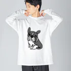 ひらいんさいどのブルオさん Big Long Sleeve T-Shirt