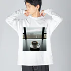 ミウ&ゆうの部屋のcoffee Time Big Long Sleeve T-Shirt