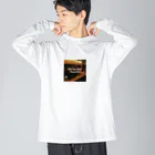 KSK SHOPのBEER-ビール ビッグシルエットロングスリーブTシャツ