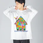 just-pointのevery for a smile ビッグシルエットロングスリーブTシャツ