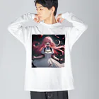 ケリンショップのゾンビガール Big Long Sleeve T-Shirt