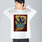 legendmizukiのオータムアンスリウム Big Long Sleeve T-Shirt