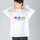 Cute's Making 需要と供給のトリプルキュー ビッグシルエットロングスリーブTシャツ