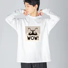 nomkyonのWoW！昆虫！No5 ビッグシルエットロングスリーブTシャツ