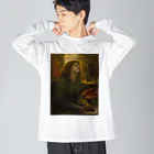 世界美術商店のベアタ・ベアトリクス / Beata Beatrix Big Long Sleeve T-Shirt