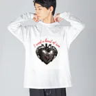 Love and peace to allの鉄の心臓が欲しい Big Long Sleeve T-Shirt