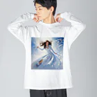 MistyStarkのプリンセススキー Big Long Sleeve T-Shirt