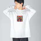 猿人★ロックの猿人ロック Big Long Sleeve T-Shirt