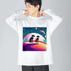 那須モバイル店のつがいの犬 Big Long Sleeve T-Shirt