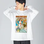 かえる商店のモナコ＝モンテカルロ by Alfons Mucha Big Long Sleeve T-Shirt