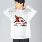 mincruのガラパゴス・バットフィッシュ Big Long Sleeve T-Shirt