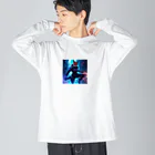 ZZRR12のメカニカル・キツネの都市探索」: "Mechanical Urban Fox Exploration" Big Long Sleeve T-Shirt