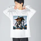 こまイヌ屋たちの出雲大社ロボ Big Long Sleeve T-Shirt