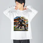 こまイヌ屋たちの十二神将バサラロボ Big Long Sleeve T-Shirt