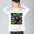 こまイヌ屋たちの十二神将カンテラロボ Big Long Sleeve T-Shirt