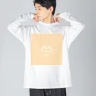 PALE_LAILE_13のDONABE (beige) ビッグシルエットロングスリーブTシャツ